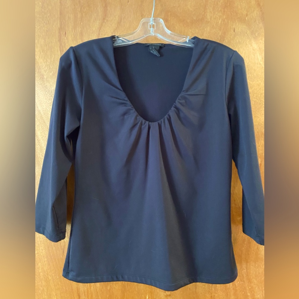 Womens The Limited Black Jersey Top - Size L